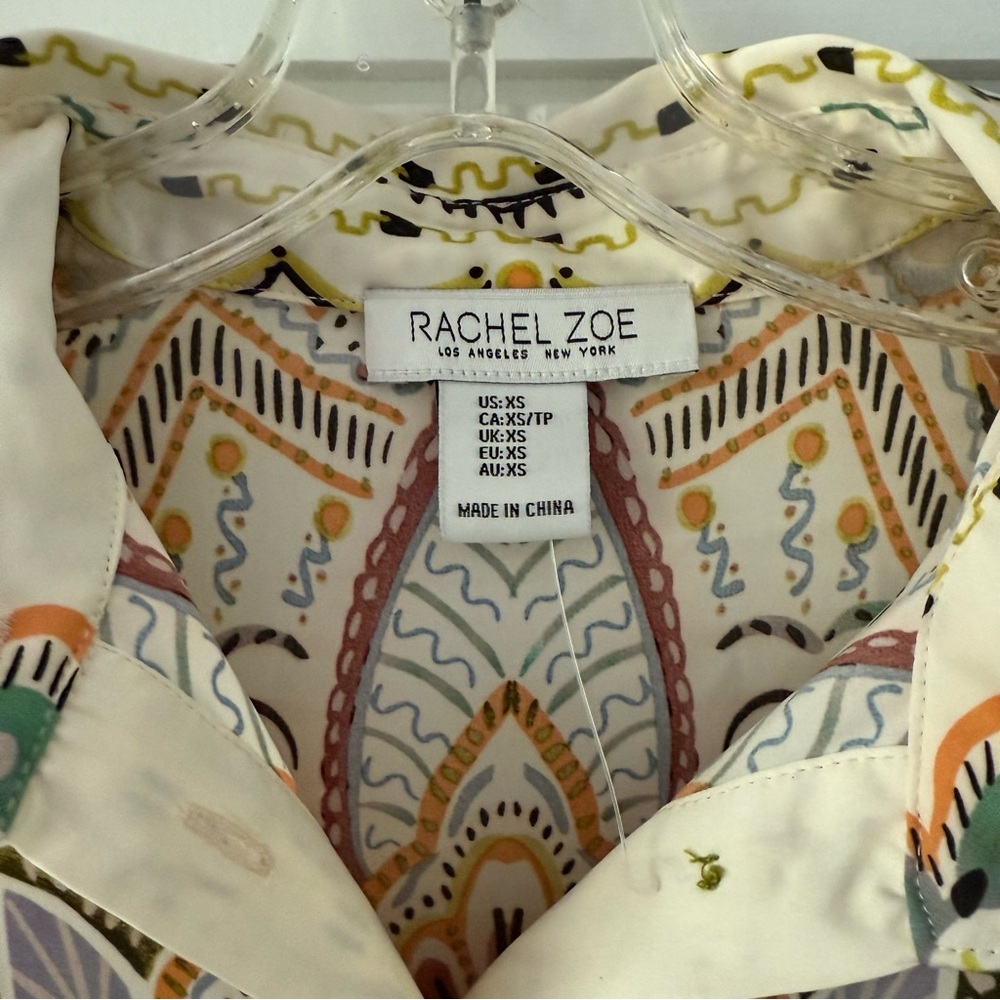 RACHEL ZOE scarf blouse - Picture 2 of 7